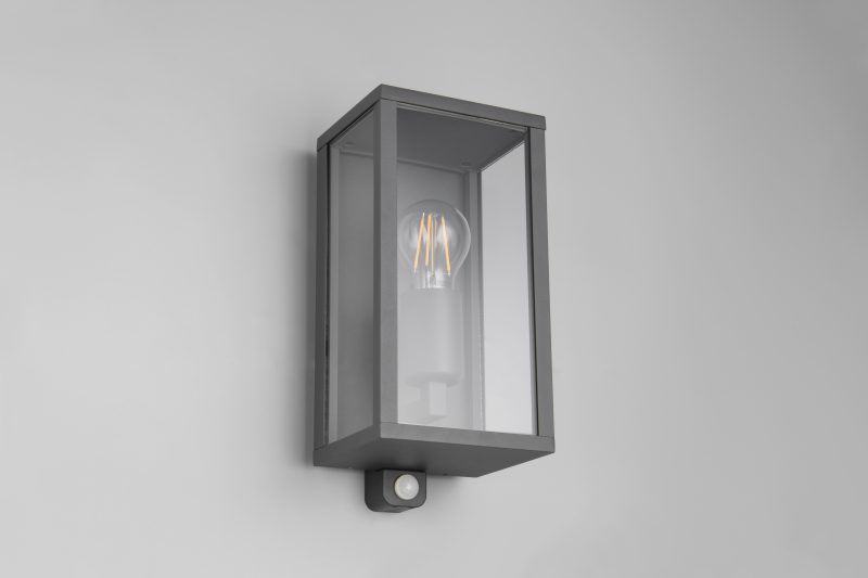 Antracietkleurige wandlamp kast sensor Garonne - Afbeelding 5
