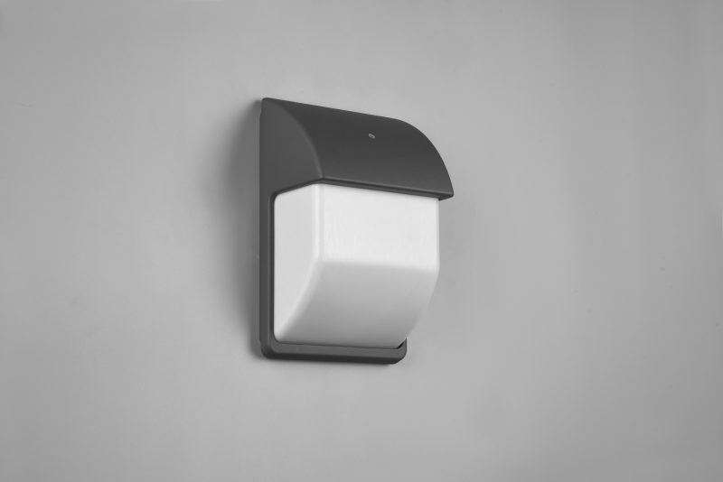 Antracietkleurige wandlamp outdoorontwerp Mersey - Afbeelding 5