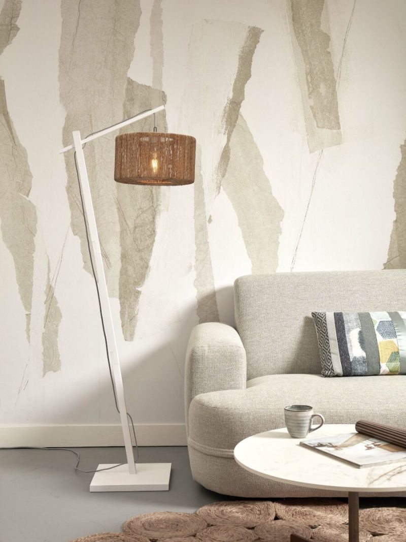 Bamboe naturel vloerlamp boheems GOOD&MOJO Iguazu - Afbeelding 2