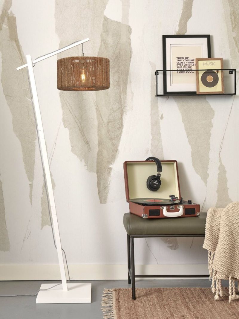 Bamboe naturel vloerlamp boheems GOOD&MOJO Iguazu - Afbeelding 5