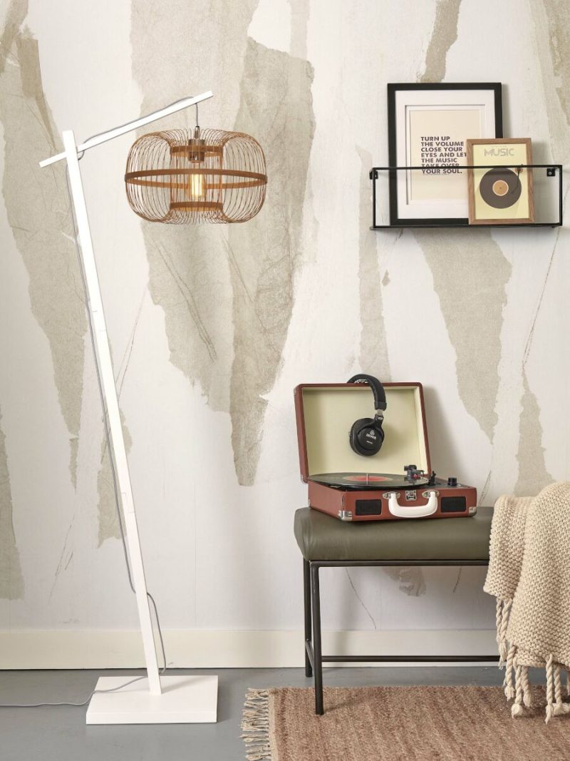 Bamboe oosterse naturel vloerlamp GOOD&MOJO Hokkaido - Afbeelding 5