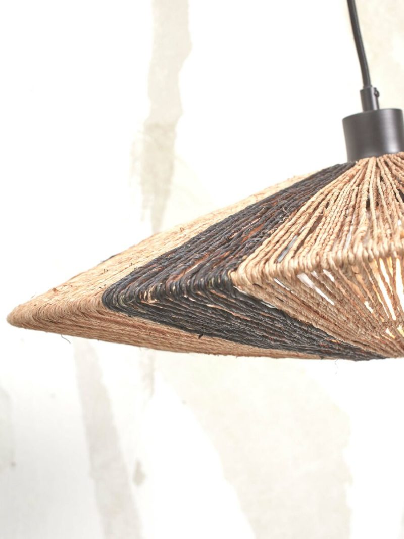 Boheemse naturel bamboe vloerlamp GOOD&MOJO Iguazu - Afbeelding 3