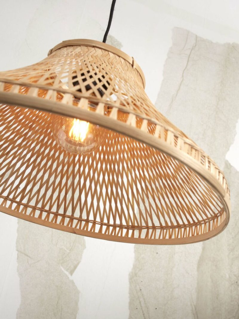 Bohemian bamboe naturel vloerlamp GOOD&MOJO Tahiti - Afbeelding 4