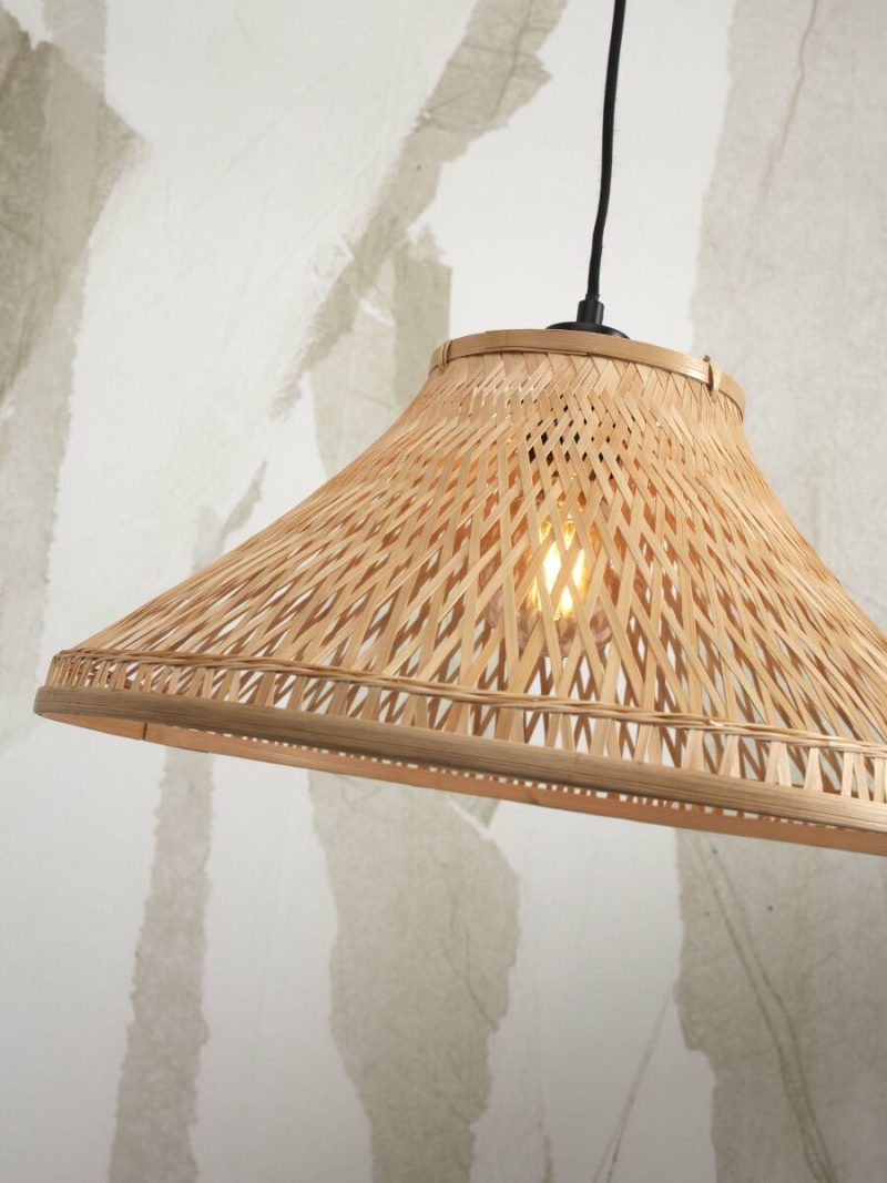Bohemian bamboe naturel vloerlamp GOOD&MOJO Tahiti - Afbeelding 6