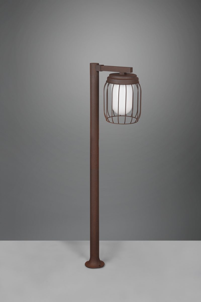 Bruine paal vloerlamp kooi Tuela - Afbeelding 2