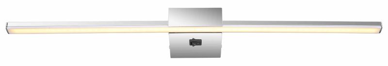 Chromen klassieke balk wandlamp Globo Jaime - Afbeelding 2