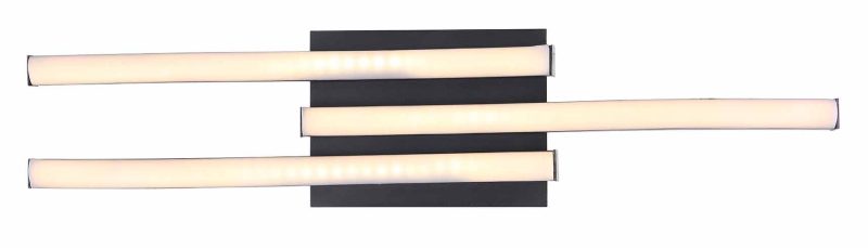 Design plafondlamp zwart golvend Globo Kasimir - Afbeelding 3