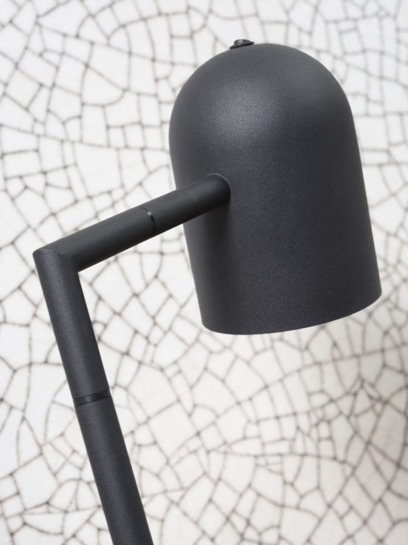 Draaibare retro zwarte vloerlamp It's About RoMi Marseille - Afbeelding 3