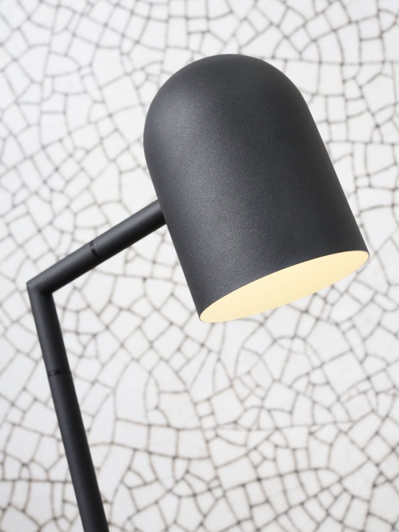 Draaibare retro zwarte vloerlamp It's About RoMi Marseille - Afbeelding 4