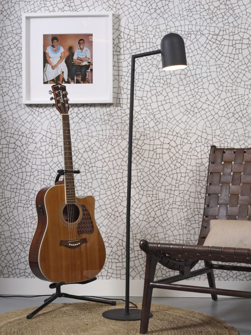 Draaibare retro zwarte vloerlamp It's About RoMi Marseille - Afbeelding 8