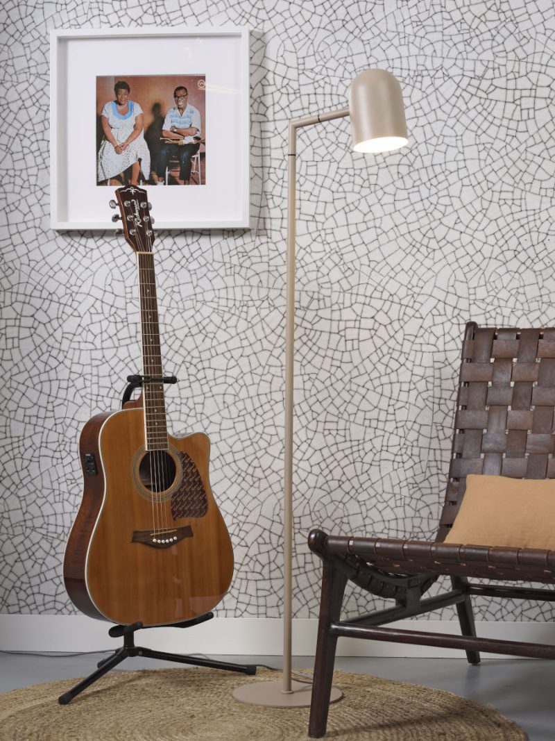 Grijze retro vloerlamp draaibaar It's About RoMi Marseille - Afbeelding 8