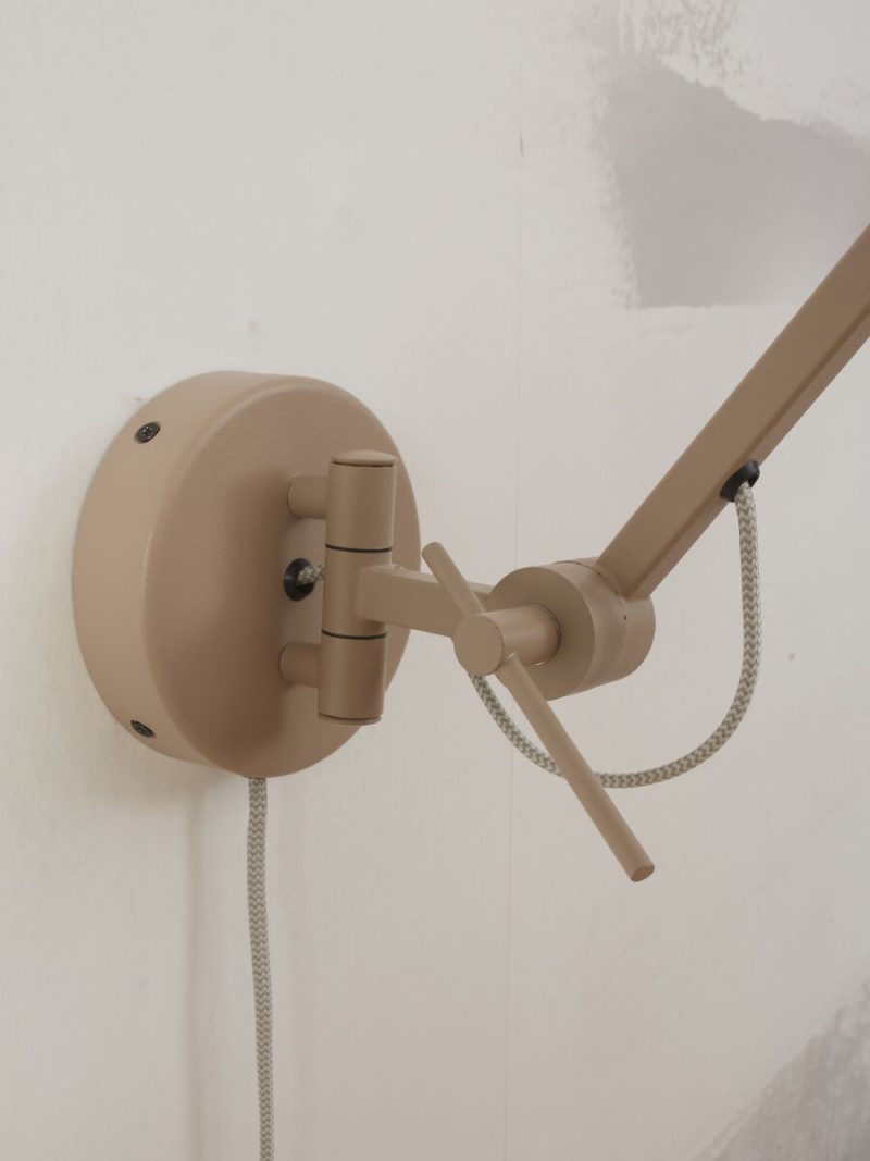 Grijze retro wandlamp metaal It's About RoMi Marseille - Afbeelding 8