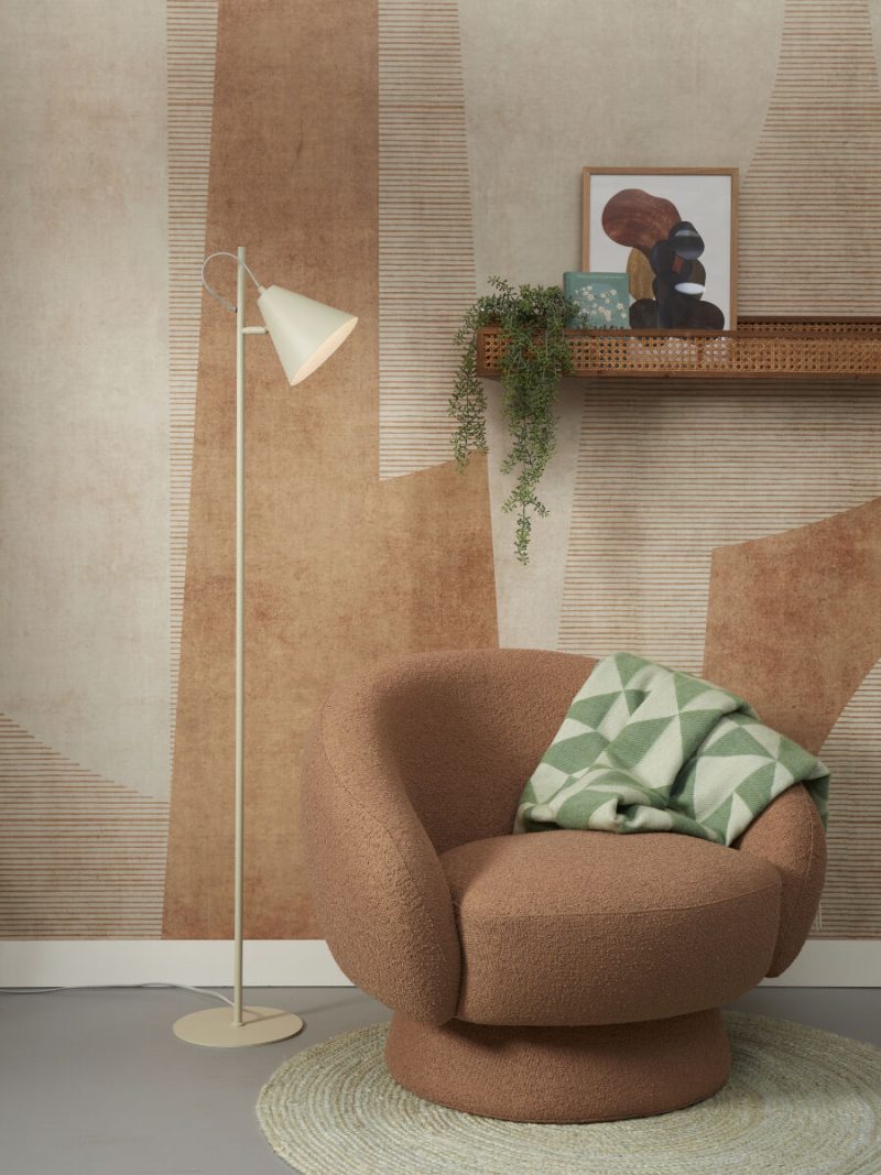 Groene retro vloerlamp metaal It's About RoMi Lisbon - Afbeelding 8