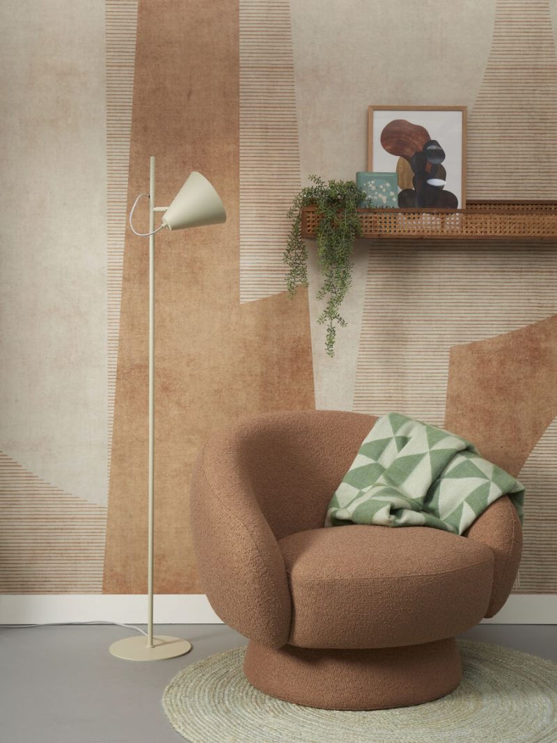 Groene retro vloerlamp metaal It's About RoMi Lisbon - Afbeelding 9