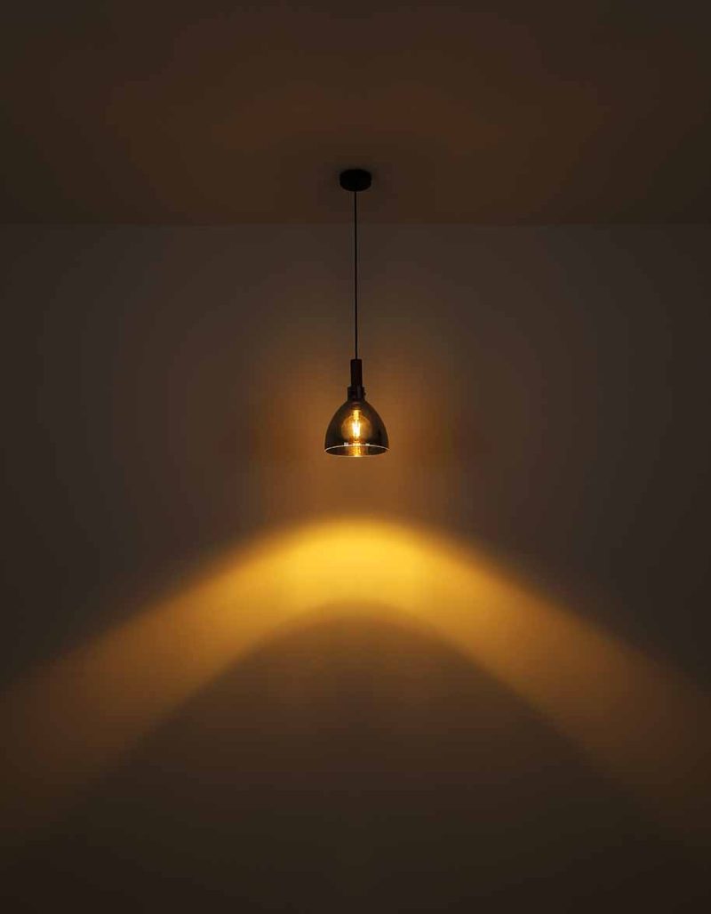 Hanglamp rond zwart modern Globo Mattea - Afbeelding 3