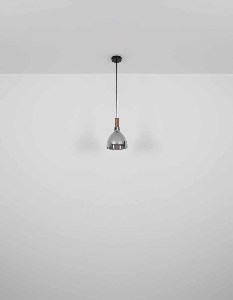 Hanglamp rond zwart modern Globo Mattea - Afbeelding 5