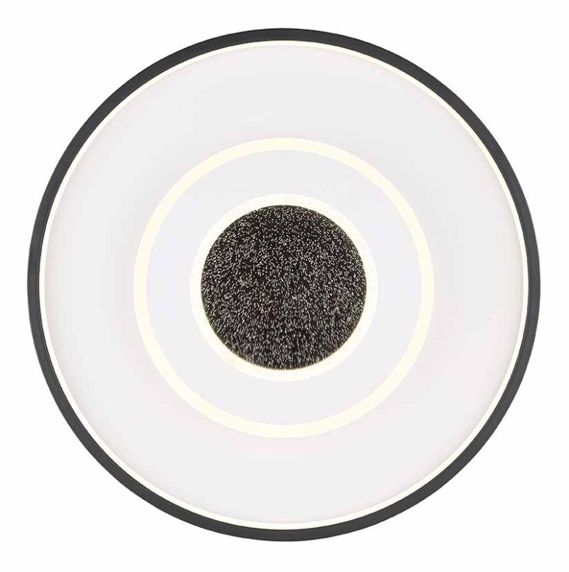 Hightech plafondlamp grijs rond Globo Brienna - Afbeelding 2