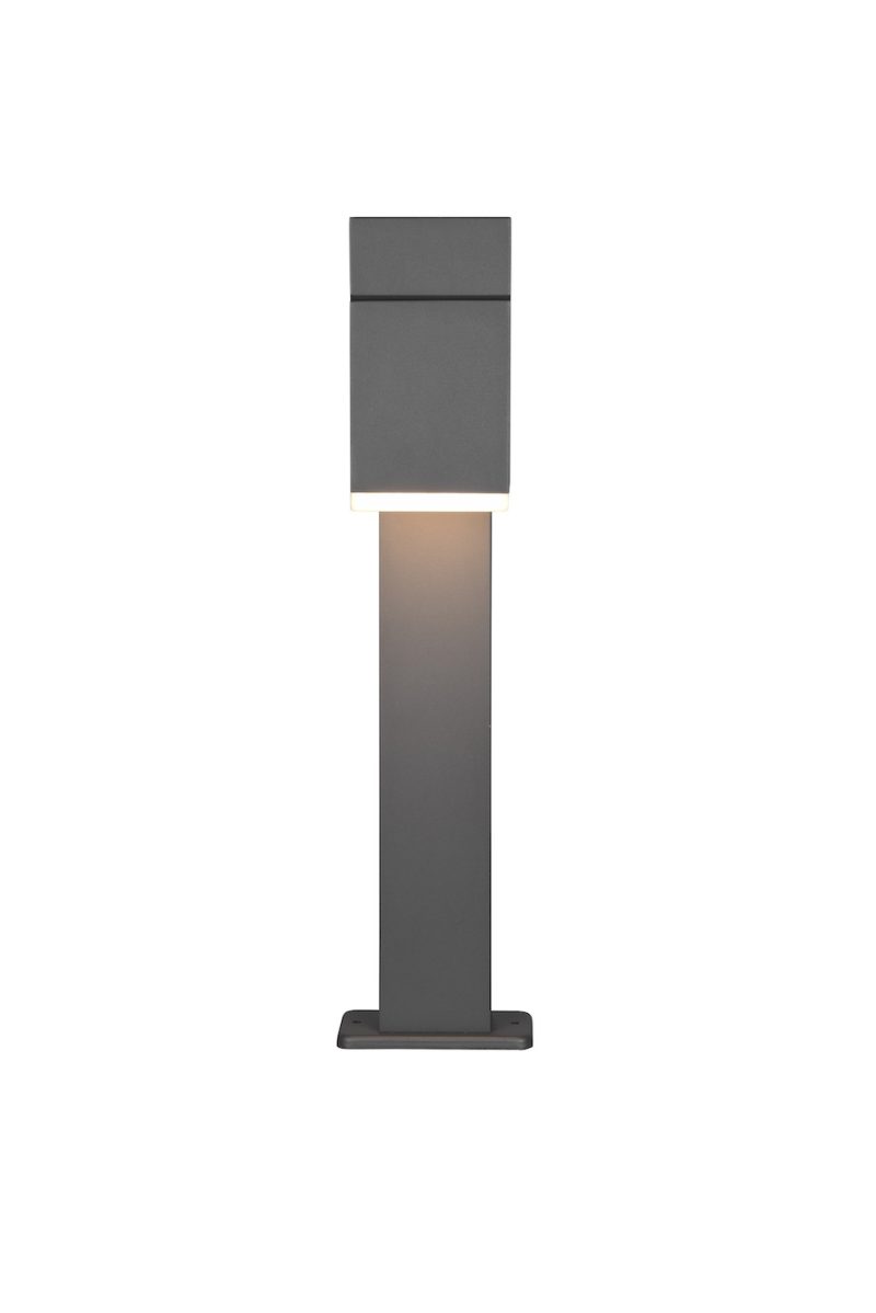 Industriële vierkante zwarte buitenlamp Avon - Afbeelding 4