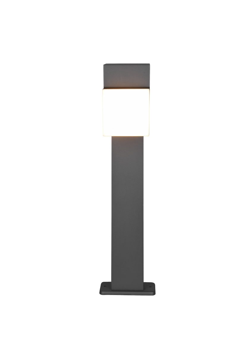 Industriële vierkante zwarte buitenlamp Avon - Afbeelding 6