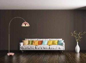 Interior of living room 3d rendering