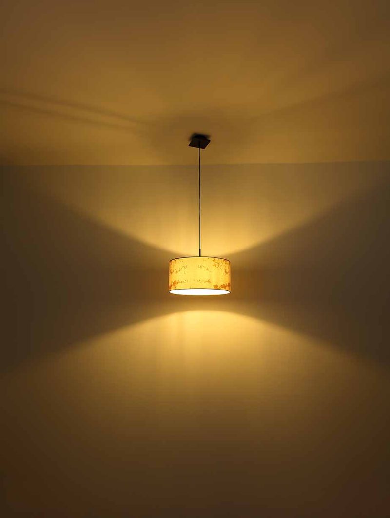 Klassieke hanglamp zwart metaal Globo Engelbert - Afbeelding 3