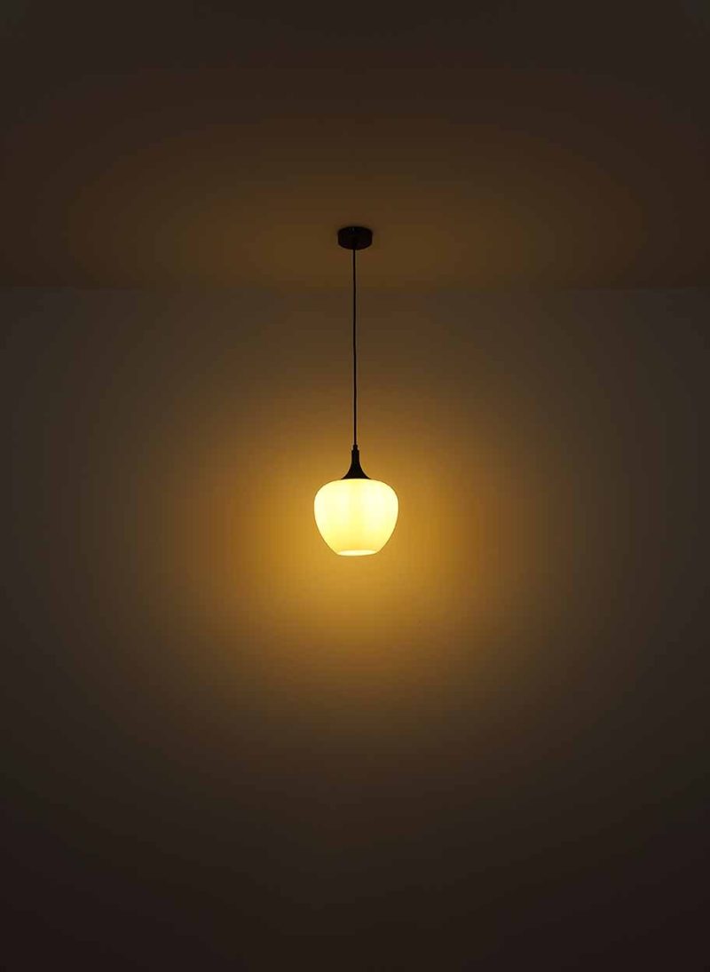 Klassieke metalen bruine hanglamp Globo Maxy - Afbeelding 4