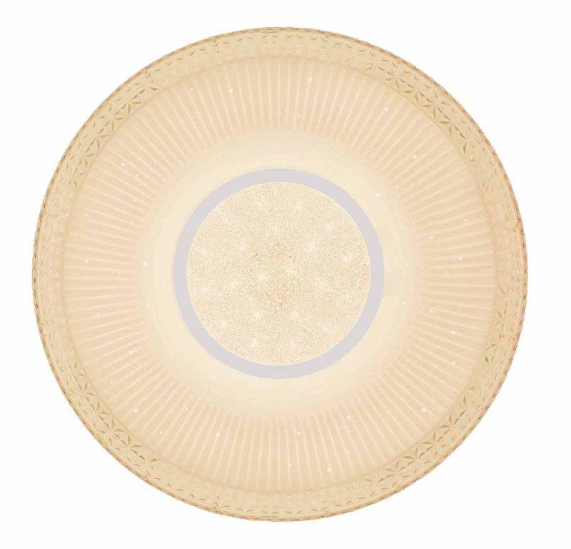 Klassieke metalen plafondlamp wit Globo Klemens - Afbeelding 2