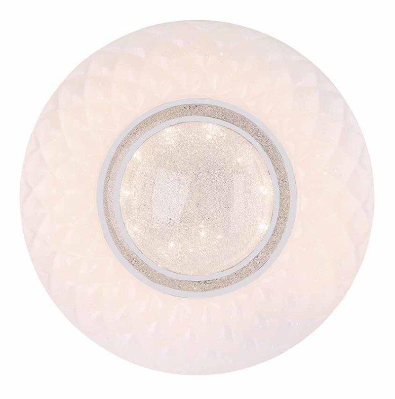 Klassieke ronde witte plafondlamp Globo Magnifique - Afbeelding 2