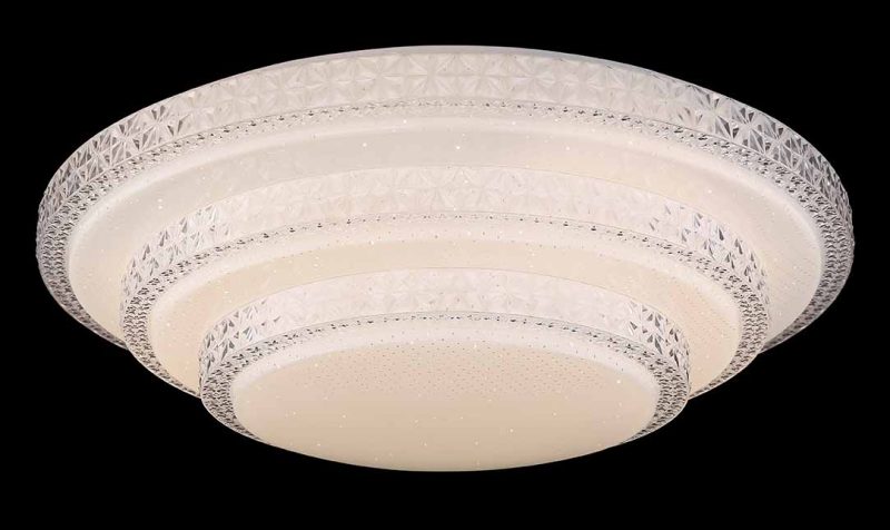 Klassieke witte metalen plafondlamp Globo Magnifique - Afbeelding 4