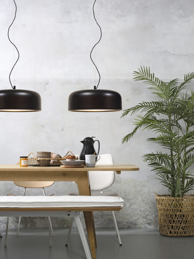 Komvormige retro hanglamp zwart It's About RoMi Marseille - Afbeelding 5