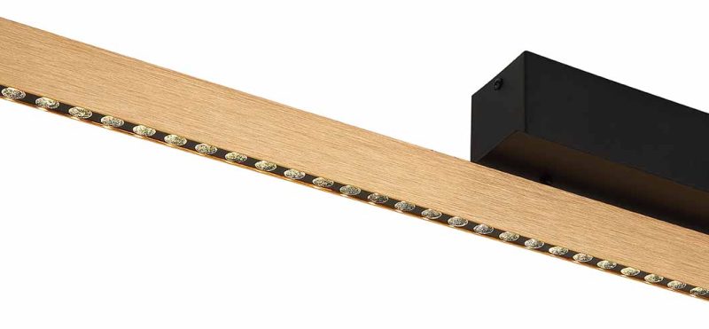 Landelijke metalen zwarte hanglamp Globo Dentsy - Afbeelding 3