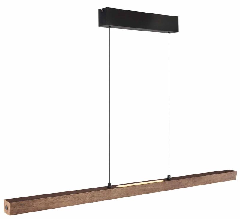 Landelijke metalen zwarte hanglamp Globo Olivus - Afbeelding 4