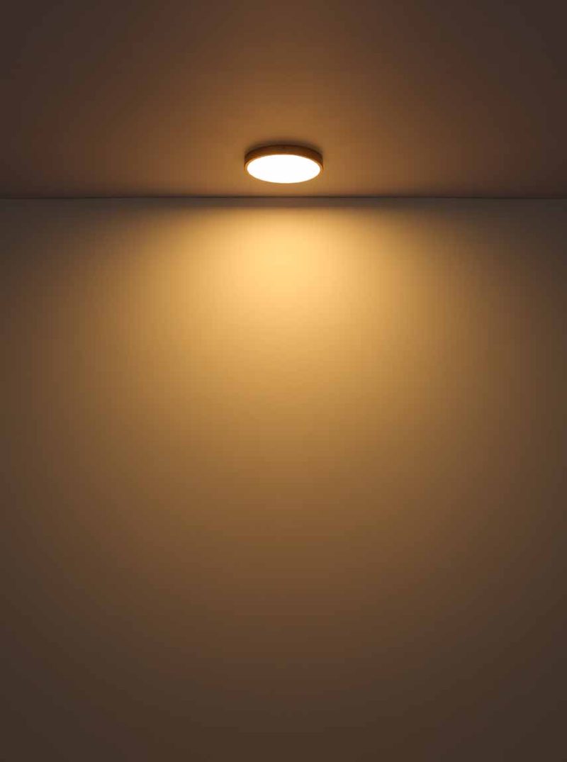 Messing plafondlamp klassiek vierkant Globo Tibey - Afbeelding 4