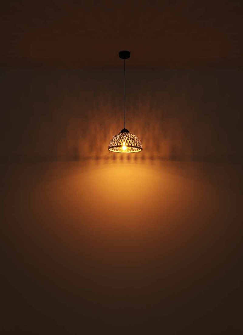 Metalen Boheemse zwarte hanglamp Globo Colly - Afbeelding 4