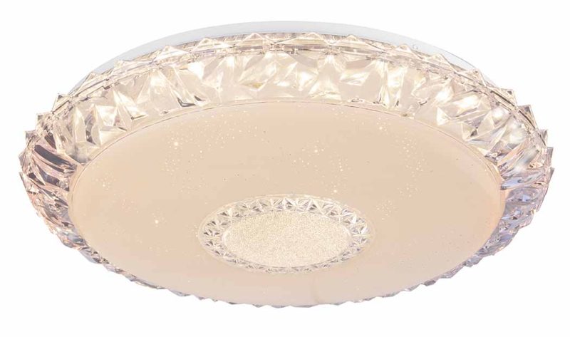 Metalen klassieke witte plafondlamp Globo Eddie - Afbeelding 4