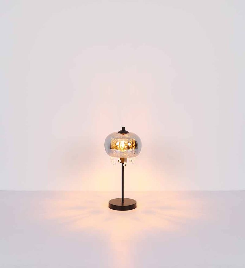 Metalen klassieke zwarte hanglamp Globo Corry - Afbeelding 4
