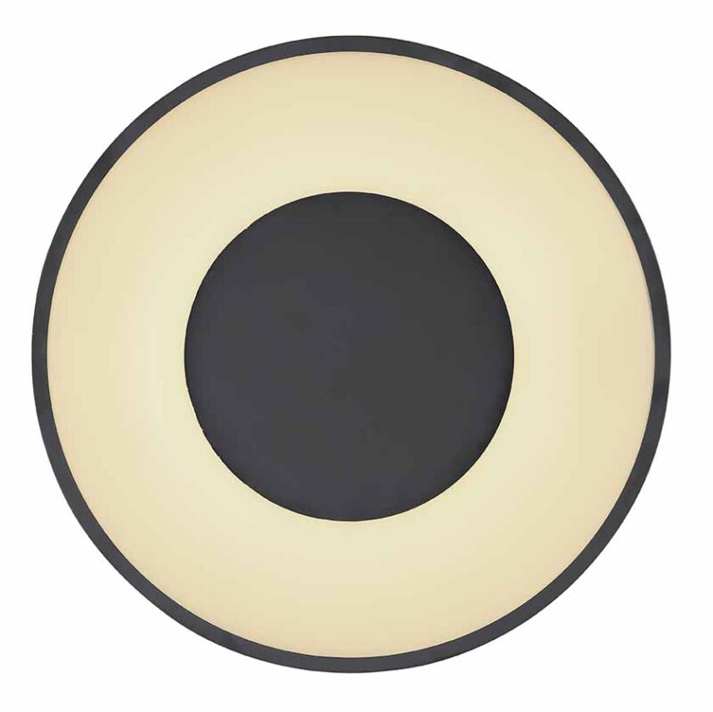 Metalen moderne plafondlamp zwart Globo Jolli - Afbeelding 2