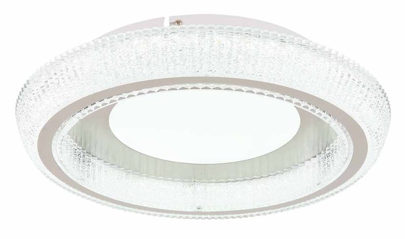 Metalen moderne witte plafondlamp Globo Sharper - Afbeelding 4