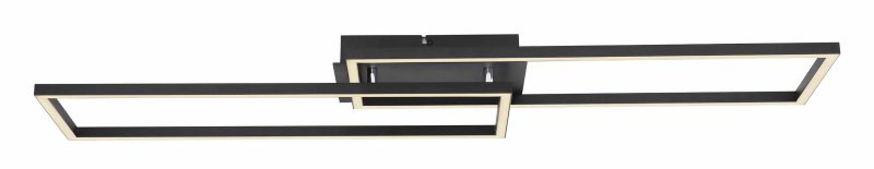 Metalen moderne zwarte plafondlamp Globo Tatjana - Afbeelding 2
