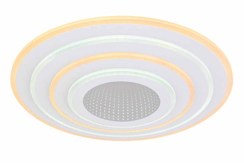 Metalen plafondlamp modern wit Globo Jocelyn - Afbeelding 4