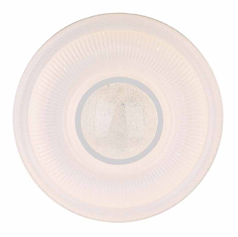 Metalen plafondlamp wit klassiek Globo Magnifique - Afbeelding 2