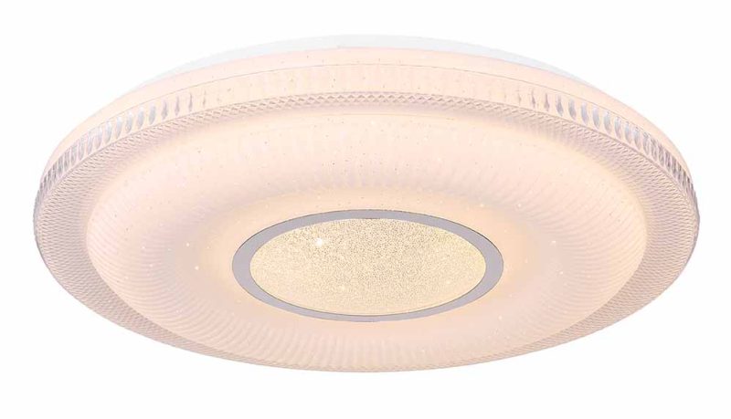 Metalen plafondlamp wit klassiek Globo Magnifique - Afbeelding 4