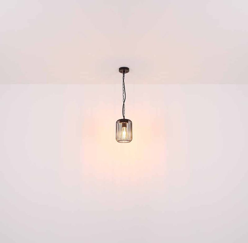 Metalen retro buitenlamp zwart Globo Nina - Afbeelding 4