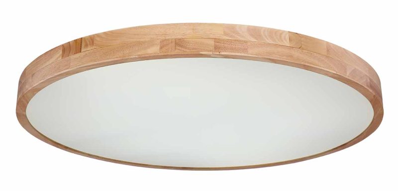 Metalen ronde landelijke plafondlamp naturel Globo Rainer - Afbeelding 4