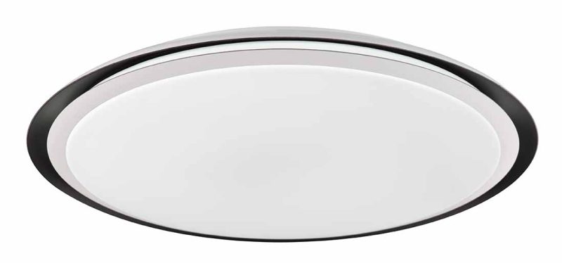 Metalen ronde witte plafondlamp Globo Xaver - Afbeelding 2