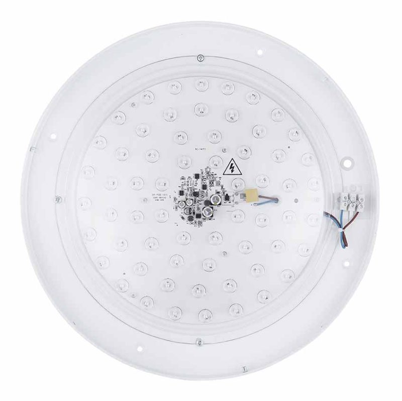 Metalen ronde zwarte moderne plafondlamp Globo Manni - Afbeelding 4