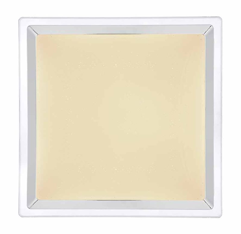 Metalen vierkante witte moderne plafondlamp Globo Rena - Afbeelding 3