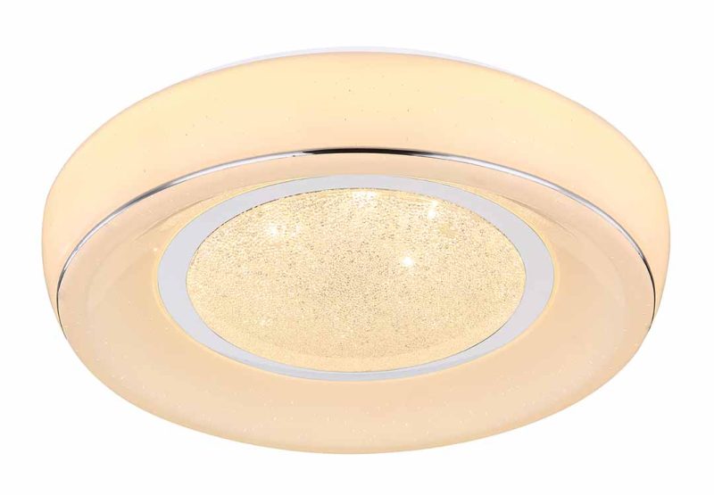Metalen witte klassieke plafondlamp Globo Mickey - Afbeelding 4