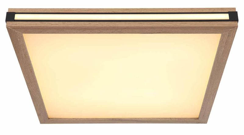 Metalen witte landelijke plafondlamp Globo Carla - Afbeelding 2