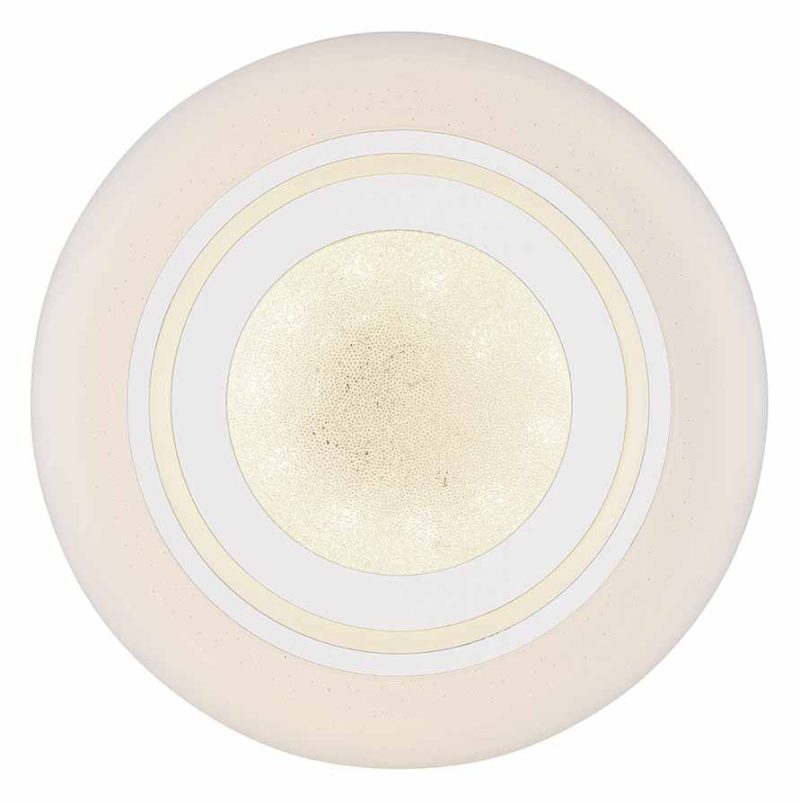 Metalen witte moderne plafondlamp Globo Burro - Afbeelding 2